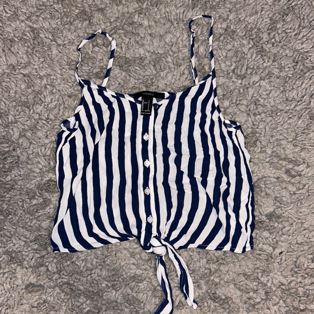 forever 21 crop tank top size small